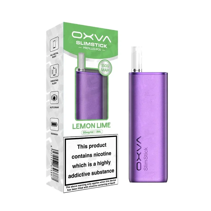 OXVA Slimstick Purple - Lemon Lime Prefilled Pod Kit